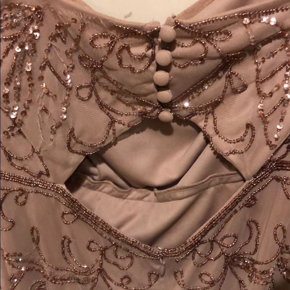 Adrianna Papell Platinum Evening Gown - Picture 4 of 8